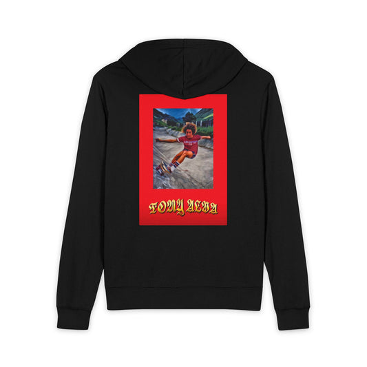 TONY ALVA UNISEX FULL ZIP UP HOODIE