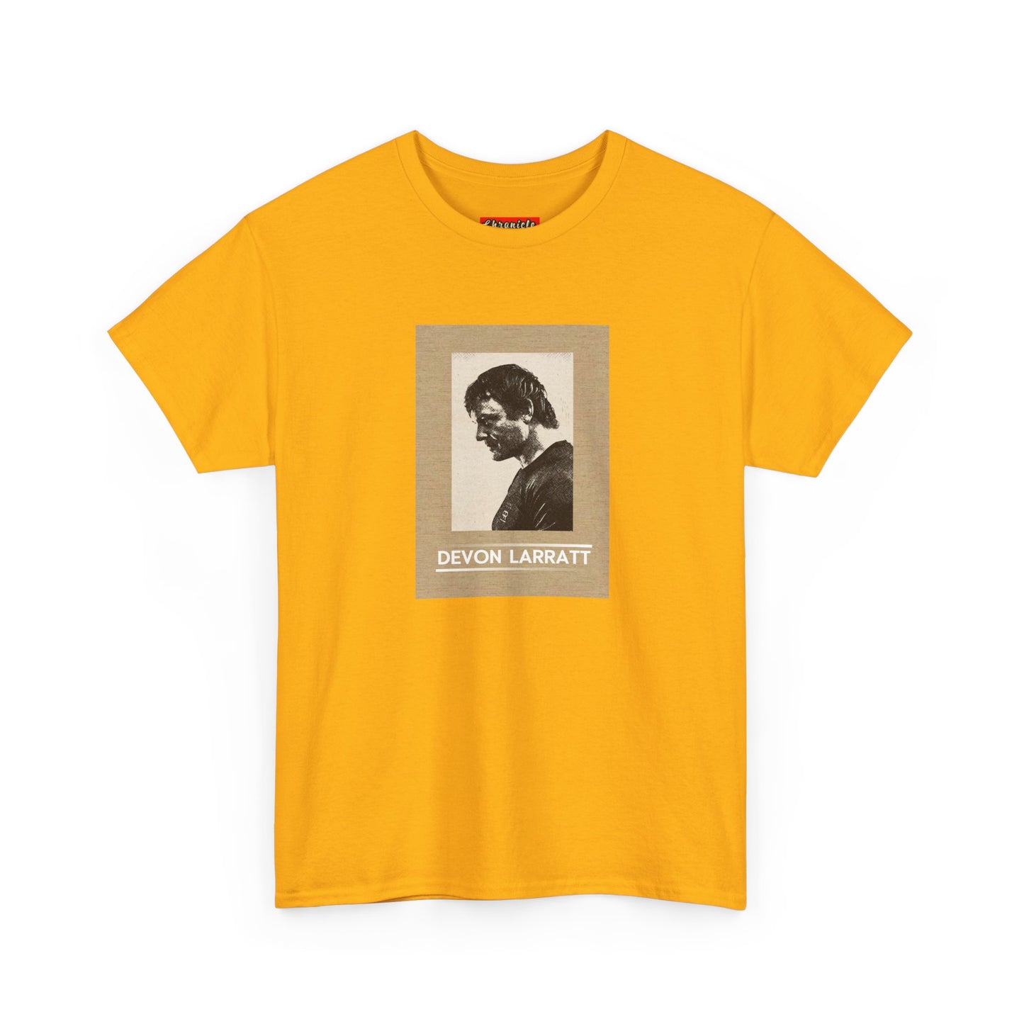 DEVIN LARRATT UNISEX HEAVYWEIGHT TEE SHIRT