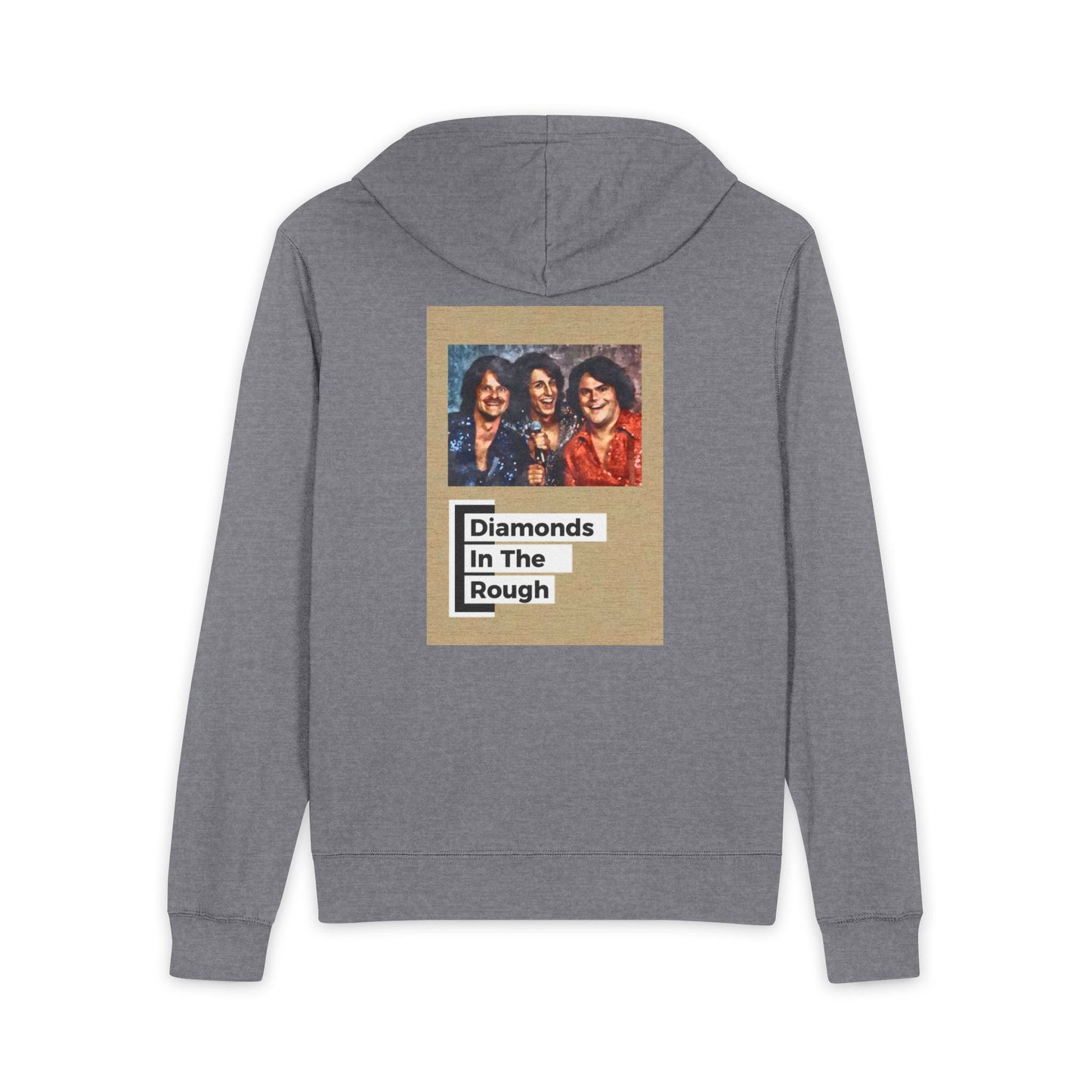 DIAMONDS IN THE ROUGH UNISEX FULL ZIP UP HOODIE