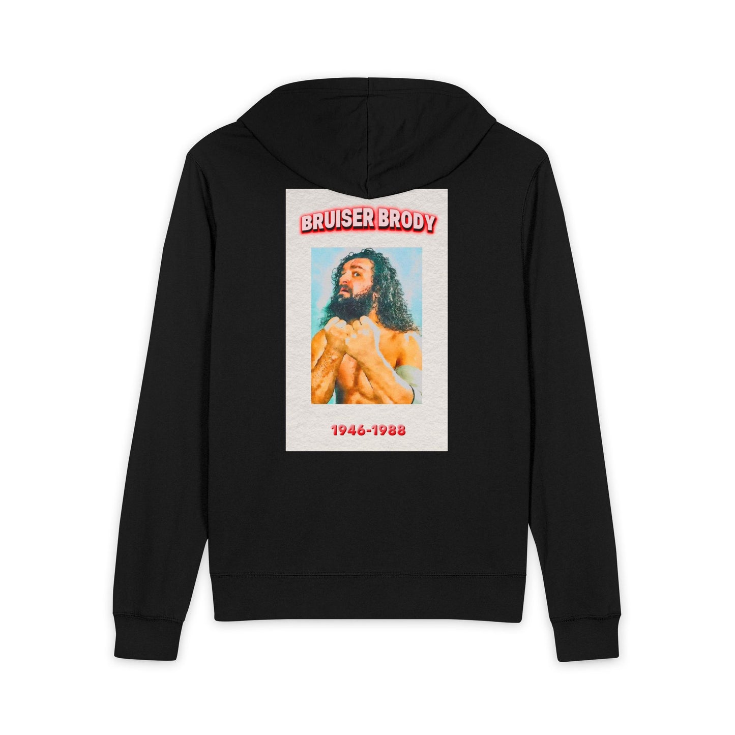 BRUISER BRODY UNISEX FULL ZIP UP HOODIE