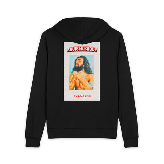 BRUISER BRODY UNISEX FULL ZIP UP HOODIE