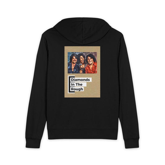 DIAMONDS IN THE ROUGH UNISEX FULL ZIP UP HOODIE