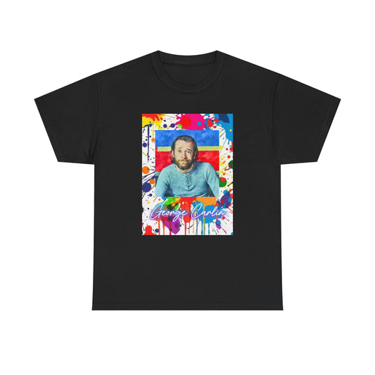 GEORGE CARLIN UNISEX HEAVYWEIGHT TEE SHIRT