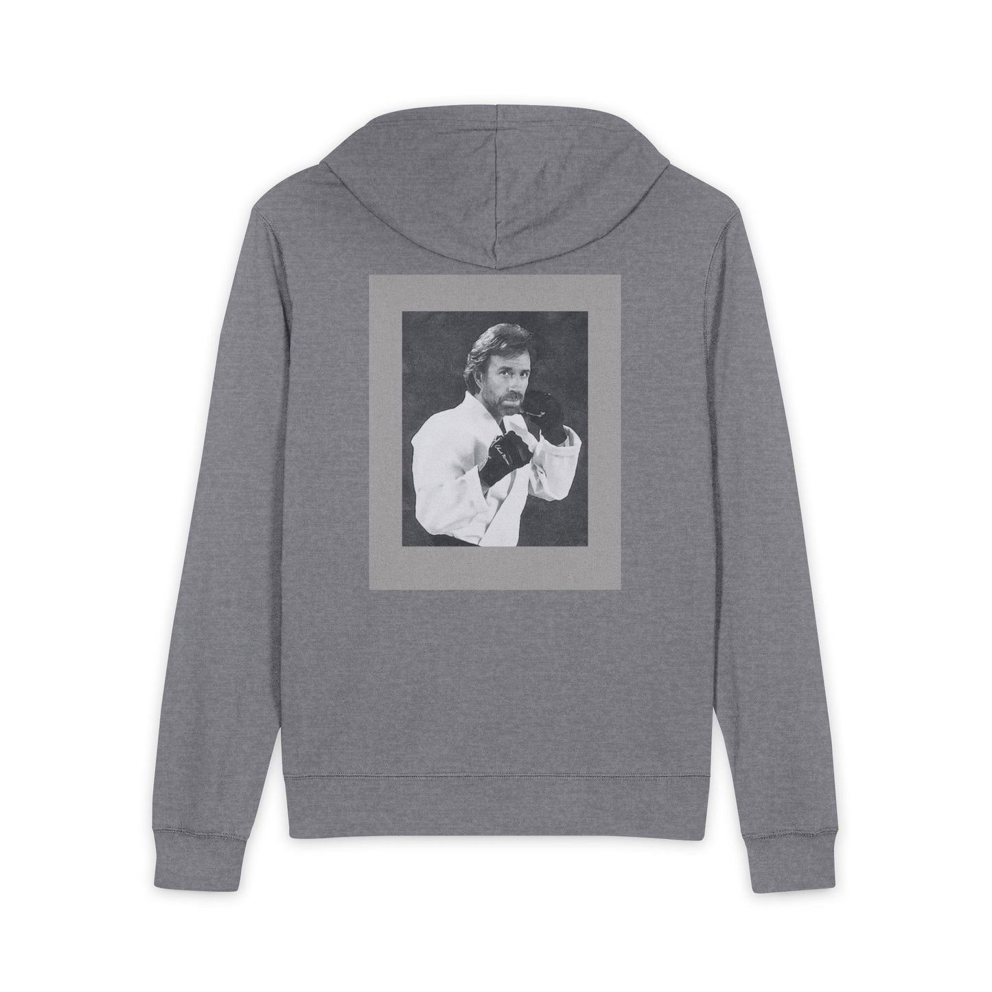 CHUCK NORRIS UNISEX FULL ZIP UP HOODIE