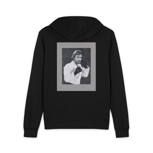 CHUCK NORRIS UNISEX FULL ZIP UP HOODIE