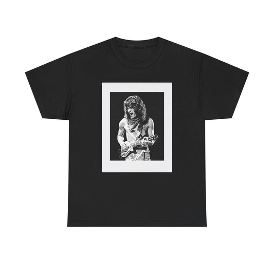 EDDIE VAN HALEN UNISEX HEAVYWEIGHT TEE SHIRT