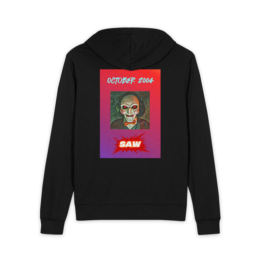 SAW UNISEX FULL ZIP UP HOODIE